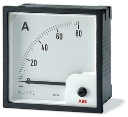 Амперметр перем.тока трансф. вкл. без шкалы AMT1-A1/72 | 2CSG322250R4001 | ABB