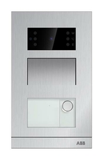 Станция вызова, видео, одноклавишная, сталь | M21321P1-S | ABB
