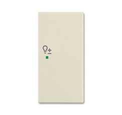 SRD-2-R-92 Клавиша двойная правая free@home, светорегулятор, Basic 55, цвет слоновая кость | 6220-0-0645 | 2CKA006220A0645 | ABB