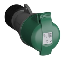 Розетка кабельная Easy&Safe 232EC2,32А,2P+E,IP44,2ч|2CMA102028R1000| ABB