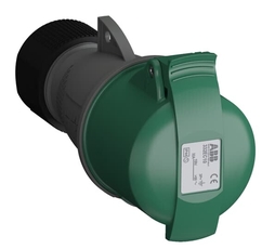 Розетка кабельная Easy&Safe 332EC10,32А,3P+E,IP44,10ч|2CMA102043R1000| ABB