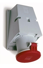 Розетка для монтажа на ПОВЕРХНОСТЬ 63A. 3P+E. IP44 363 RS6 | 2CMA167498R1000 | ABB