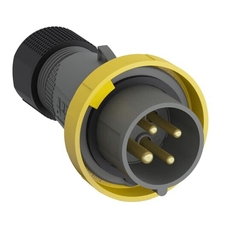 Вилка кабельная Easy&Safe 316EP4W, 16А, 3P+E, IP67, 4ч|2CMA101078R1000| ABB