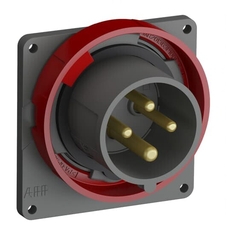 Вилка с прямым фланцем Easy&Safe 316EBU6W,16A,3P+E,IP67,6ч|2CMA101264R1000| ABB