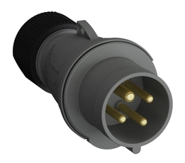 Вилка кабельная Easy&Safe 316EP1,16А,3P+E,IP44,1ч|2CMA101951R1000| ABB
