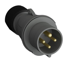Вилка кабельная Easy&Safe 316EP12,16А,3P+E,IP44,12ч|2CMA101961R1000| ABB