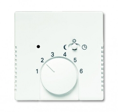 ABB Basic 55 Альп. белый Накладка для терморегулятора (мех. 1095 U, 1095 UF-507, 1096 U) | 1710-0-3867 | 2CKA001710A3867 | ABB