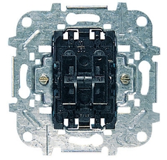 Механизм 2-клавишного переключателя, 10А/250 В | 8122 | 2CLA812200A1001 | ABB