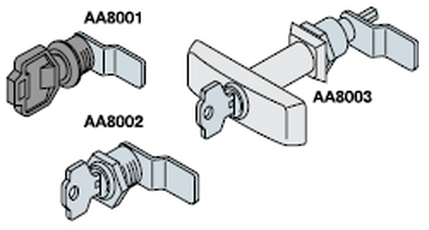 Ключ по треугольню вставку замка для шкафов SRN | AA5190 | ABB