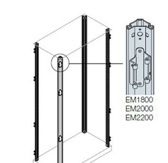 Стойка каркаса шкафа с петлями H=2200(4шт) | EM2200 | ABB