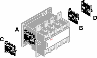 Шинный мост LY185 (для контакторов A(F)145, A(F)185) | 1SFN074703R1000 | ABB