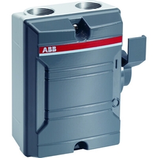 Выкл в боксе упр сбоку алюминий 2р 25А KSE225 DP | 2CMA142411R1000 | ABB