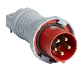 Вилка кабельная 3125P11W, 125А, 3P+E, IP67, 11ч | 2CMA166822R1000 | ABB