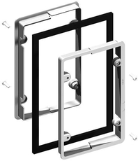 TZ609 рамка защитная IP55 для сквозной системы шин в TwinLine | 2CPX010504R9999 | ABB