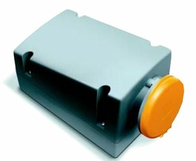Розетка для монтажа на поверхность с подключением шлейфа 316RL10, 16A, 3P+E, IP44, 10ч | 2CMA168399R1000 | ABB