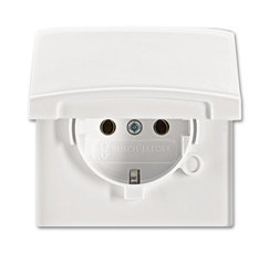 Розетка SCHUKO, 20 EUGK-34-101, с крышкой, Allwetter44, IP44, альп. белый, уплотн. кольцо в комплекте, 16А, 250В. | 2064-0-0289 | 2CKA002064A0289 | A