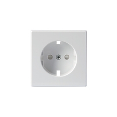 Накладка для розетки SCHUKO, Impressivo, белый | 20EC-84 | 2TKA000664G1 | ABB