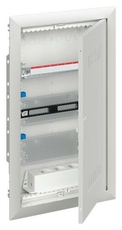 Шкаф мультимедийный с дверью с радиопрозрачной вставкой UK636MW (3 ряда) | 2CPX031387R9999 | ABB