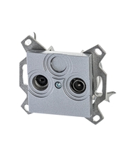 ABB Levit Серебро Розетка TV-R оконечная | 5011H-A03503 70W | 2CHH083503A6070 | ABB