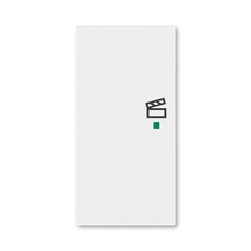 ABB Levit Белый Клавиша 2-ая левая с символом сцены free@home | 6220H-A02103 03 | 2CHH622103A4003 | ABB