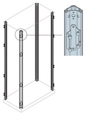 Стойки каркаса с петлями H=1400 мм (4шт) | EM1400 | ABB