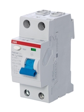 Выключатель дифференциальный (УЗО) F202 2п 25А 30мА тип AC | 2CSF202001R1250 | ABB