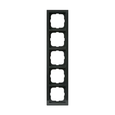 Рамка 5-постовая, серия Impressivo, антрацит | 1725F85-81 | 2TKA000432G1 | ABB
