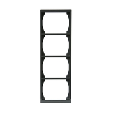 Рамка 4-постовая, 100мм серия Impressivo, антрацит | 1724F100-81 | 2TKA000403G1 | ABB