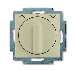 ABB Basic 55 Шампань Выключатель жалюзийный поворотный с фиксацией | 1101-0-0926 | 2CKA001101A0926 | ABB