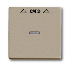 ABB Basic 55 Шампань Накладка карточного выключателя(мех. 2025U) | 1710-0-3929 | 2CKA001710A3929 | ABB