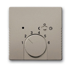 ABB Basic 55 Шампань Накладка для терморегулятора (мех. 1095 U, 1095 UF-507, 1096 U) | 1710-0-3931 | 2CKA001710A3931 | ABB
