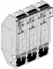 Держатель предохранителей OFAX4AS33 3-полюсный до 1250А, IP20, о бщая крышка | 1SCA022631R2680 | ABB