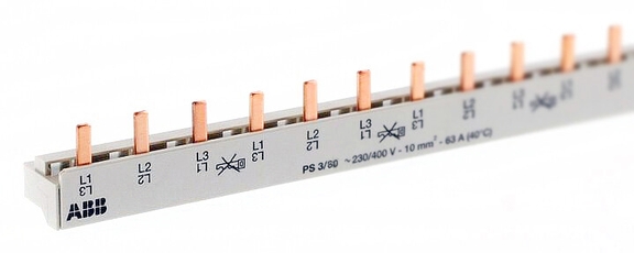 3ф.шина к. 60мод.63А PS3/60 | 2CDL230001R1060 | ABB