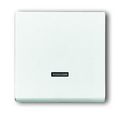ABB Basic 55 Альп. белый Клавиша для светорег 6550 U-10x, 6560 U-101, 6593 U, реле 6401 U-10x, 6402 U | 6599-0-2997 | 2CKA006599A2997 | ABB