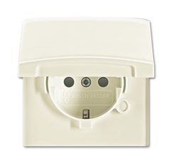Розетка SCHUKO, 20 EUGKB-32-101, с крышкой, с защитными шторками, Allwetter44, IP44, слоновая кость, 16А, 250В. | 2064-0-0292 | 2CKA002064A0292 | ABB