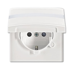 Розетка SCHUKO, 20 EUGKBN-34-101, с крышкой, с защитными шторками, Allwetter44, IP44, альп. белый, 16А, 250В. | 2064-0-0301 | 2CKA002064A0301 | ABB