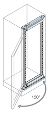 Рама 19 дюймов поворотная, 40HE 2000x600мм | EG2001K | ABB