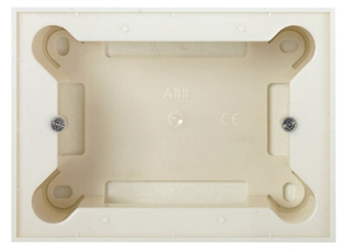 ABB Zenit Альп. белый Цоколь для открытой установки на 1-2-3 модуля, без рамки | N2993 BL | 2CLA299300N1101 | ABB