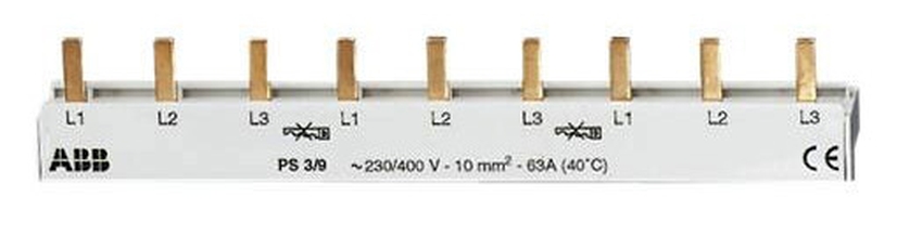 3ф.шина к. 9мод.63А PS3/9 | 2CDL231001R1009 | ABB