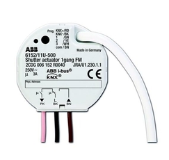 6152/11 U-500 Жалюзиактиватор 230В 1-канальный, FM | 6152-0-0040 | 2CKA006152A0040 | ABB