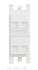 Суппорт для 4-х информационных разъёмов типа Keystone и AT&T | T1018.4 BL | 2CLA101840T1001 | ABB