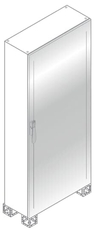 Дверь сплошная, нерж.ст.1600х600мм ВхШ | TC1606X | ABB