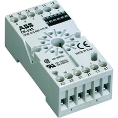 Цоколь CR-U3S с доп.модулем для реле CR-U 3ПК | 1SVR405660R0000 | ABB