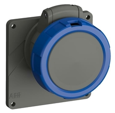 Розетка с прямым фланцем Easy&Safe 216ERU6W,16A,2P+E,IP67,6ч|2CMA101291R1000| ABB