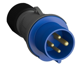 Вилка кабельная Easy&Safe 316EP9,16А,3P+E,IP44,9ч|2CMA101958R1000| ABB