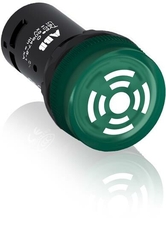 Зуммер CB1-603G с непрерывным сигналом, с подсветкой, зеленый, 230 В AC|1SFA619600R6032| ABB