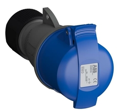Розетка кабельная Easy&Safe 232EC6,32А,2P+E,IP44,6ч | 2CMA102031R1000 | ABB