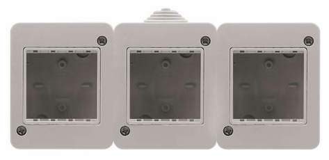 ABB Zenit/Stylo Коробка IP40 для открытой установки на 6 модуля | N3293.1 | 2CLA329310N1101 | ABB