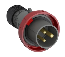 Вилка кабельная Easy&Safe 232EP9W, 32А, 2P+E, IP67, 9ч|2CMA101096R1000| ABB