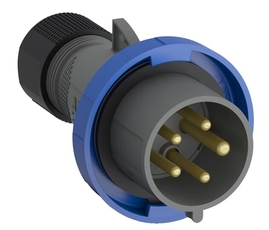 Вилка кабельная Easy&Safe 432EP9W, 32А, 3P+N+E, IP67, 9ч|2CMA101114R1000| ABB